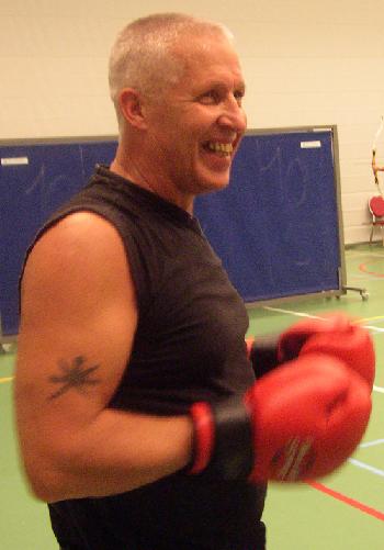 Co LeDahu with boxing gloves (photo: Gerard Schoutsen)